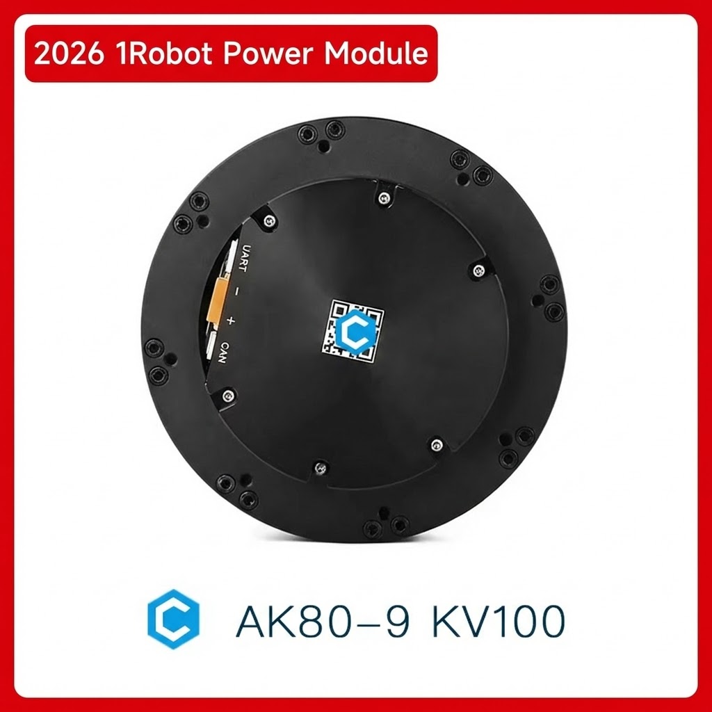 Ak80 9 Dynamic Actuator Robotics - Motor Actuador Original CubeMars AK80-9 KV100